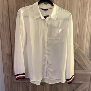 Tommy Hilfiger Sheer Blouse